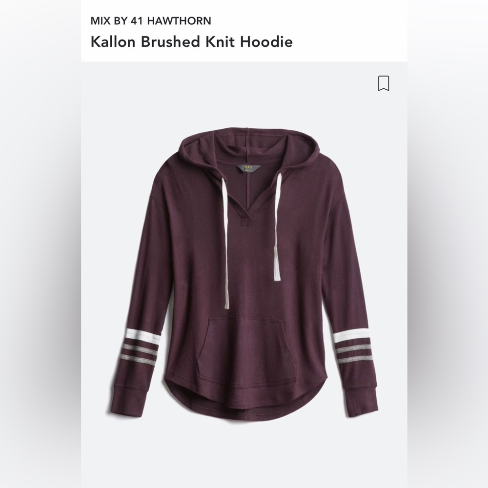 Mix by 41 Hawthorn Kallon Brushed Knit Hoodie